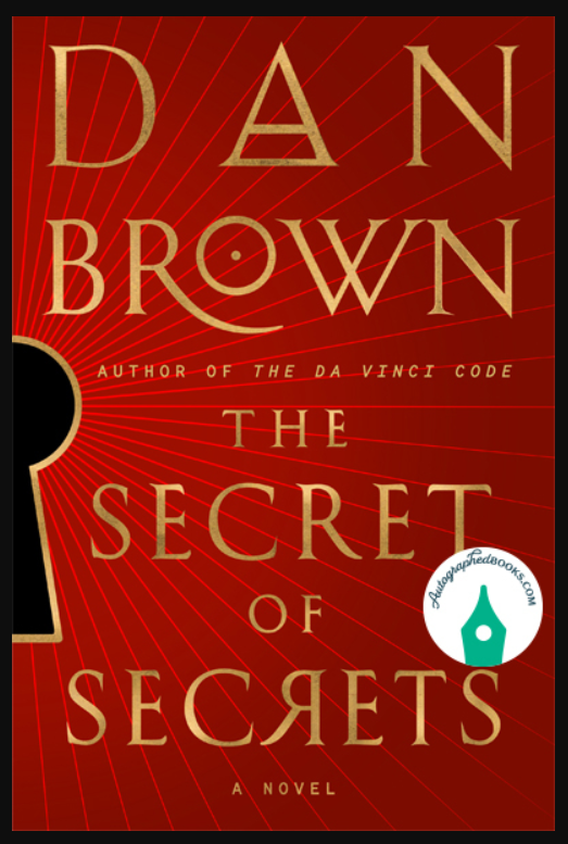 [PRÉ-VENDA]- The Secret of Secrets Autographed by Dan Brown