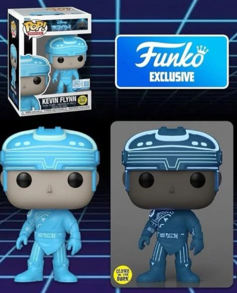 [PRÉ-VENDA] Funko Pop - Tron - Kevin Flynn 1836 GITD