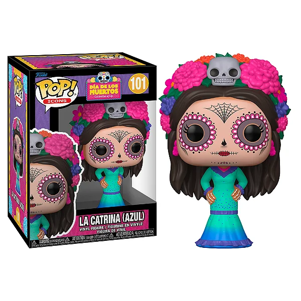 [PRÉ-VENDA] Funko Pop - Dia de Los Mortos - La Catrina (Azul) 101
