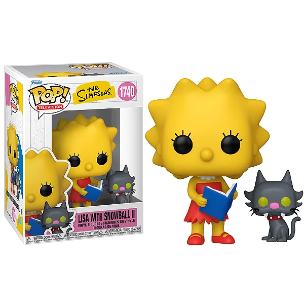 [PRÉ-VENDA] Funko Pop - The Simpsons - Lisa with Snowball II 1740