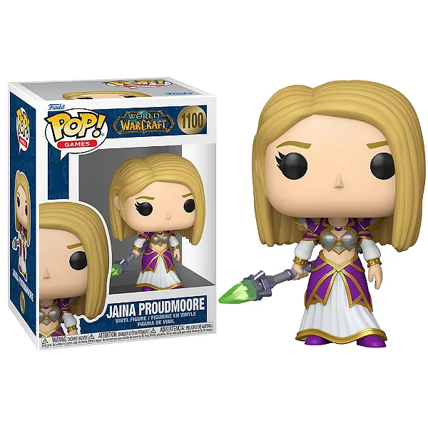 [PRÉ-VENDA] Funko Pop - World of Warcraft - Jaina Proudmoore 1100