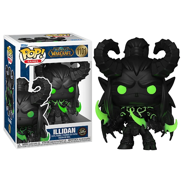 [PRÉ-VENDA] Funko Pop - World of Warcraft - Illidan 1101 Chase