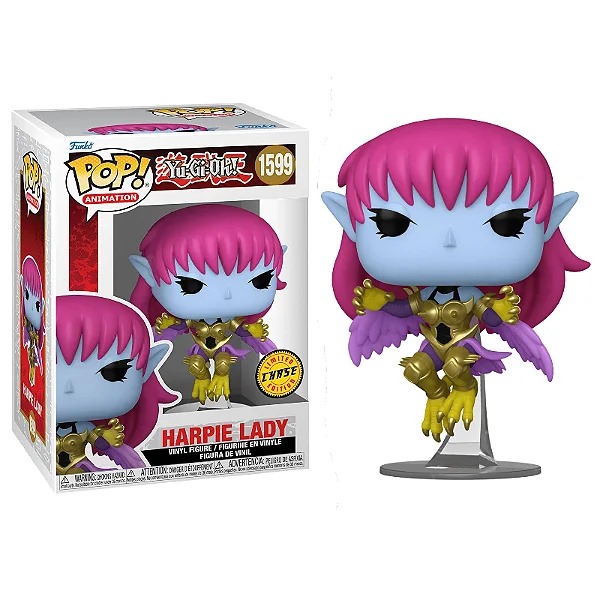 [PRÉ-VENDA] Funko pop - Yu-Gi-Oh - Harpie Lady 1599 Chase