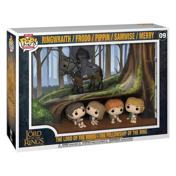 [PRÉ-VENDA] Funko Pop - Lord of the Rings - Deluxe Moment Ringwraith/Frodo/Pippin/Merry 09