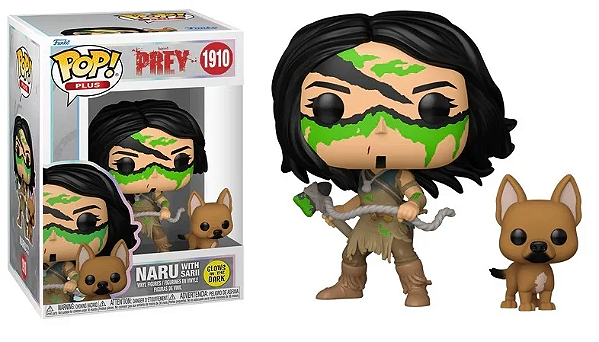 [PRÉ-VENDA] Funko Pop Plus - Prey - Naru with Sarii 1910 GITD