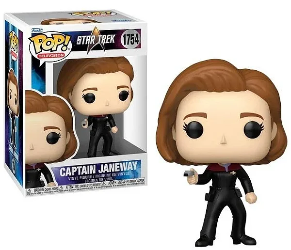 [PRÉ-VENDA] Funko Pop - Star Trek - Captain Janeway 1754