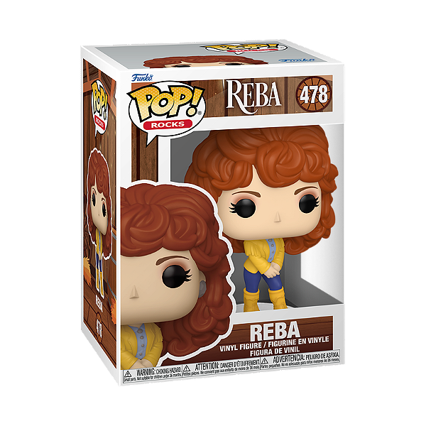 [PRÉ-VENDA] Funko Pop - Rocks - Reba 478