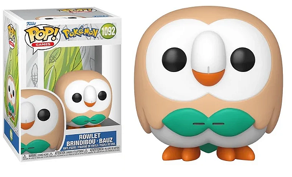 [PRÉ-VENDA] Funko Pop - Pokemon - Rowlet 1092