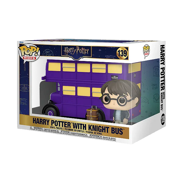 [PRÉ-VENDA] Funko Pop - Harry Potter - Rides Harry Potter with Knight Bus 139