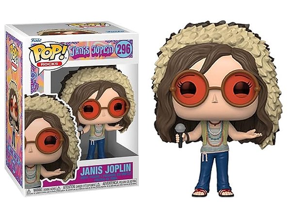 [PRÉ-VENDA] Funko Pop - Rocks: Janis Joplin - Janis Joplin 296