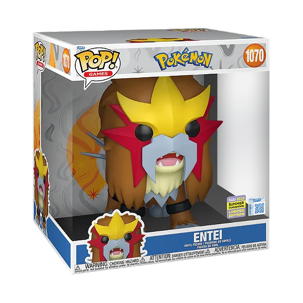 [PRÉ-VENDA] Funko Pop - Pokémon - Entei 1070 (SDCC 2025)