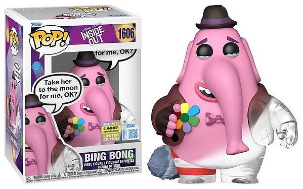 Funko Pop - Inside Out - Bing Bong 1606 (2025 Summer Convention)