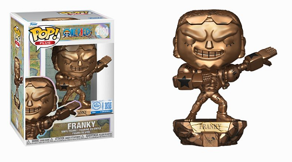 [*PRÉ-VENDA*] Funko Plus -One piece - Estatua de Broze Franly 2180