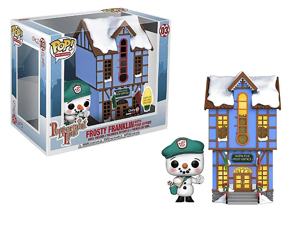 Funko Pop - Peppermint Lane - Frosty Franklin With Post Office 03