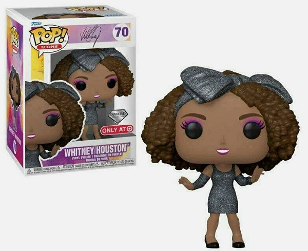 [PRÉ-VENDAS] Funko Pop - Rocks: Whitney Houston - Whitney Houston 70 (Diamond) (Target)