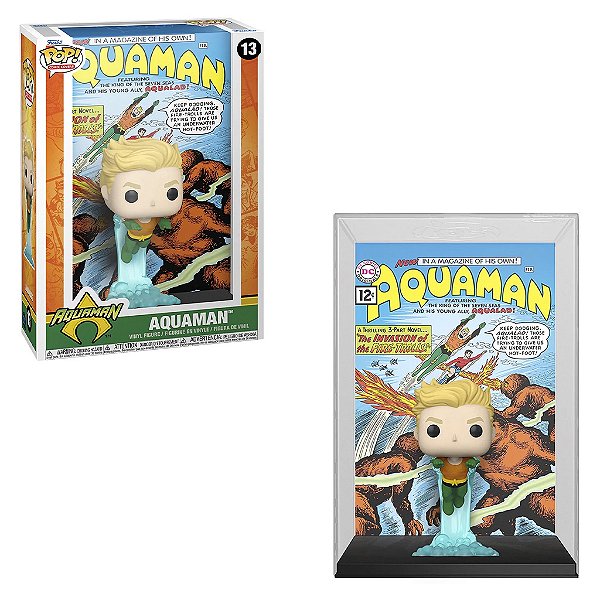 [PRÉ-VENDAS] Funko Pop - Dc Comics Covers - Aquaman 13