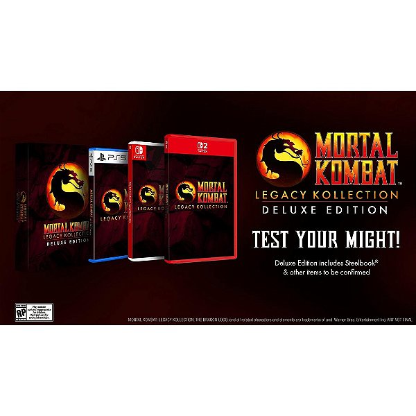 [PRÉ-VENDA] Mortal Kombat Legacy Kollection: Deluxe Edition - PlayStation 5