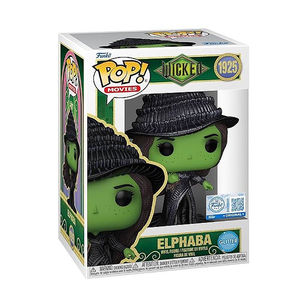 [PRÉ-VENDA] Funko Pop - Wicked - Elphaba 1925 Glitter
