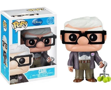 [PRÉ-VENDAS] Funko Pop - Disney: Up Altas Aventuras - Carl 59