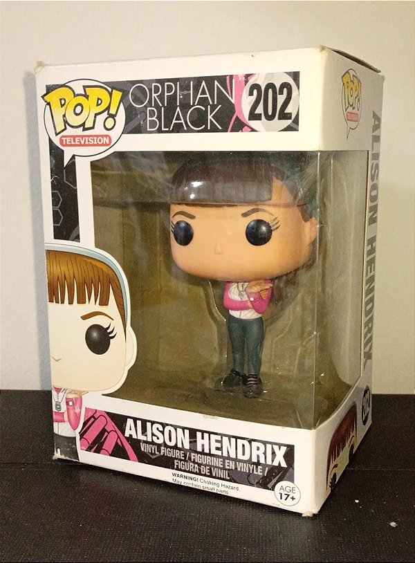 Funko Pop - Orphan Black - Alison Hendrix 202 Danos na Caixa