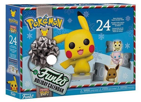 [PRÉ-VENDA] FUNKO POP - Games Pokémon - Calendar pokémon natal azul