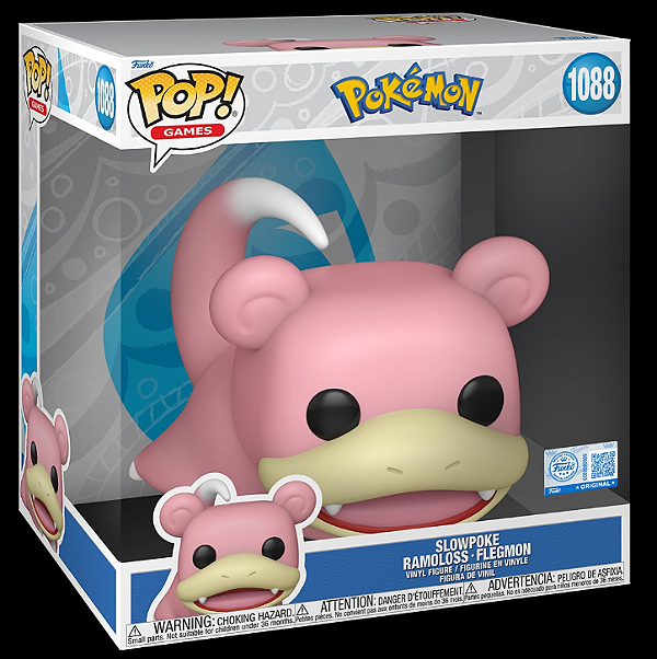 [PRÉ-VENDA] Funko Pop - Games: Pokemon -  Slowpoke 10” 1088
