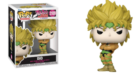 [PRÉ-VENDA] Funko Pop-  JoJo's Bizarre Adventure - Dio 2019