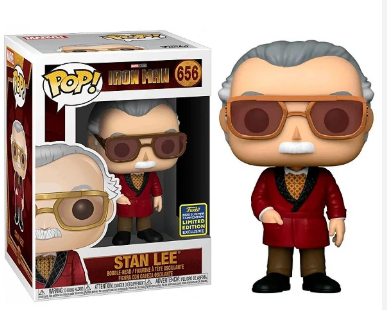 Funko Pop -Marvel: Iron Man - Stan Lee 656  (Sdcc 2020)