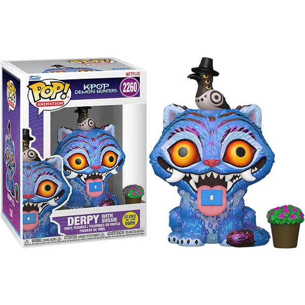 [PRÉ-VENDA] Funko Pop - K-Pop Demon Hunters - Derpy with Sussie 2260 GITD
