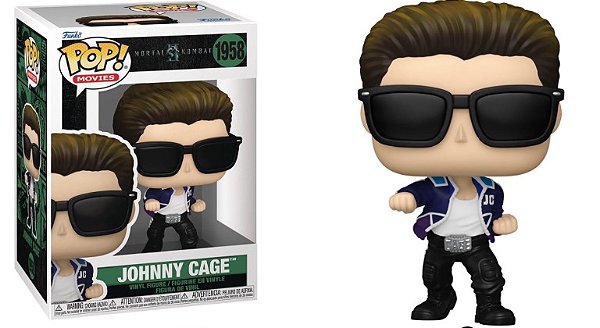 [PRÉ-VENDA] Funko Pop - Mortal Kombat II - Johnny Cage 1958