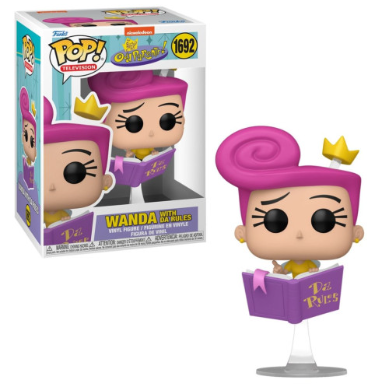 Funko Pop -  Os Padrinhos Mágicos - Wanda With Da Rules 1692