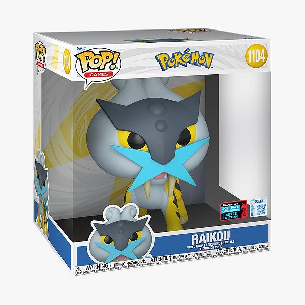 [PRÉ-VENDA] Funko Pop - Pokémon - Raikou 1104 (NYCC 2025)