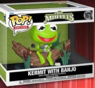 [PRÉ-VENDA] Funko Pop - The Muppets - Kermit with Banjo 1673
