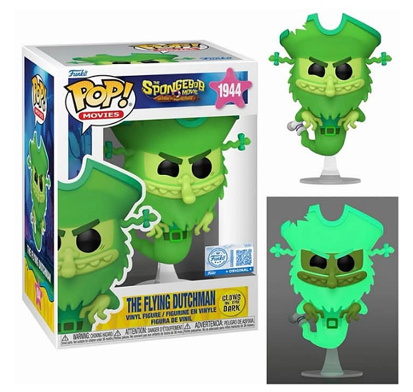 [PRÉ-VENDA] Funko Pop - SpongeBob SquarePants: The Movie - The Flying Dutchman 1944 (GLOW)