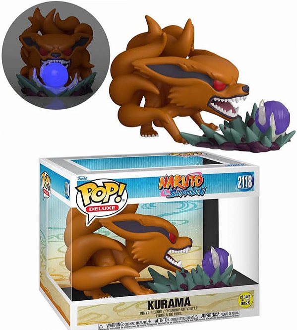 [PRÉ-VENDA] Funko Pop - Naruto Shippuden - Kurama 2118 GITD