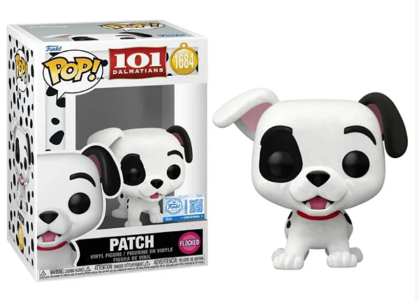 Funko Pop - Disney: 101 Dalmatians - Patch 1684 (Flocked)