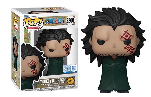 [PRÉ-VENDA] Funko Pop - One Piece - Monkey D. Dragon 2206 Chase