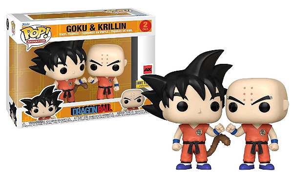 [PRÉ-VENDA] Funko Pop - Dragon Ball Z - 2 PackGoku & Krillin (HOTTOPIC)