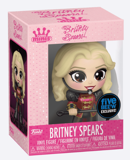[*PRÉ-VENDA*] funko mini - Britney Spears - Britney Spears (Circus) (Metallic)