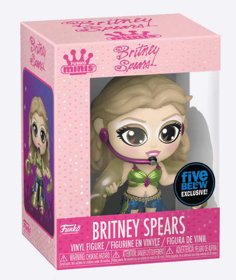 [*PRÉ-VENDA*] Funko Mini - Britney Spears - Britney Spears (I'm A Slave 4 U) (Metallic)