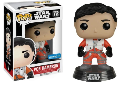 [*PRÉ-VENDA*]  Funko Pop - Star Wars - Poe Dameron 72 (WALMART)