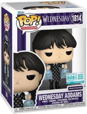 [PRÉ-VENDA] Funko Pop - Wednesday - Wednesday Addams 1814 (9500 peças)