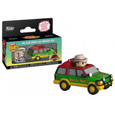 [PRÉ-VENDA] Funko Pop Bitty - Jurassic Park - Bitty Pop Rides Dr. Alan Grant and Jurassic SUV