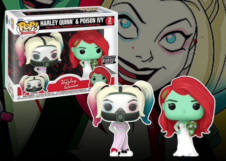 [PRÉ-VENDA] Funko Pop - DC: Heroes - 2 Pack Harley Quinn And Poison Ivy