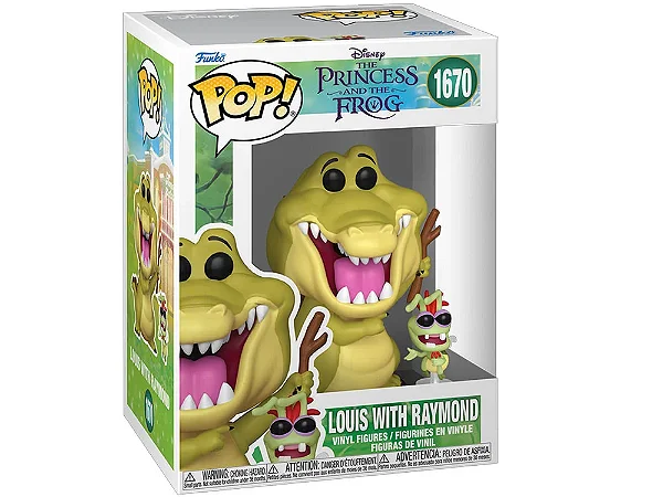 [PRÉ-VENDA] Funko Pop - The Princess and The Frog - Louis with Raymond 1670