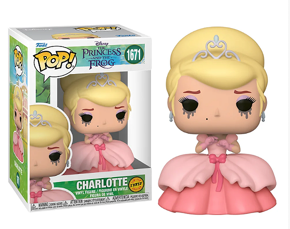 Funko Pop - A Princesa e o Sapo - Charlotte 1671 (Chase)
