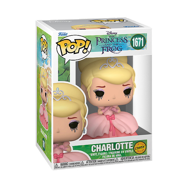 [PRÉ-VENDA] Funko Pop - The Princess and The Frog - Charlotte 1671 Chase