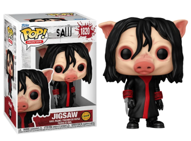 [PRÉ-VENDA] Funko Pop - SAW: Jogos Mortais - Jigsaw 1820 (CHASE)