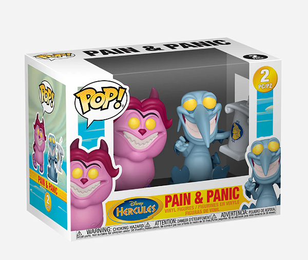 [PRÉ-VENDA] Funko Pop - Disney: Hercules - 2 Pack Pain and Panic