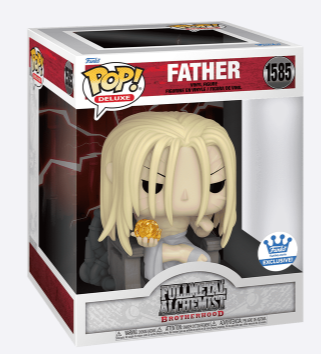 [PRÉ-VENDA] fUNKO SALE - Full metal alchemist- FATHER ON THRONE 1585 (FUNKO SHOP)